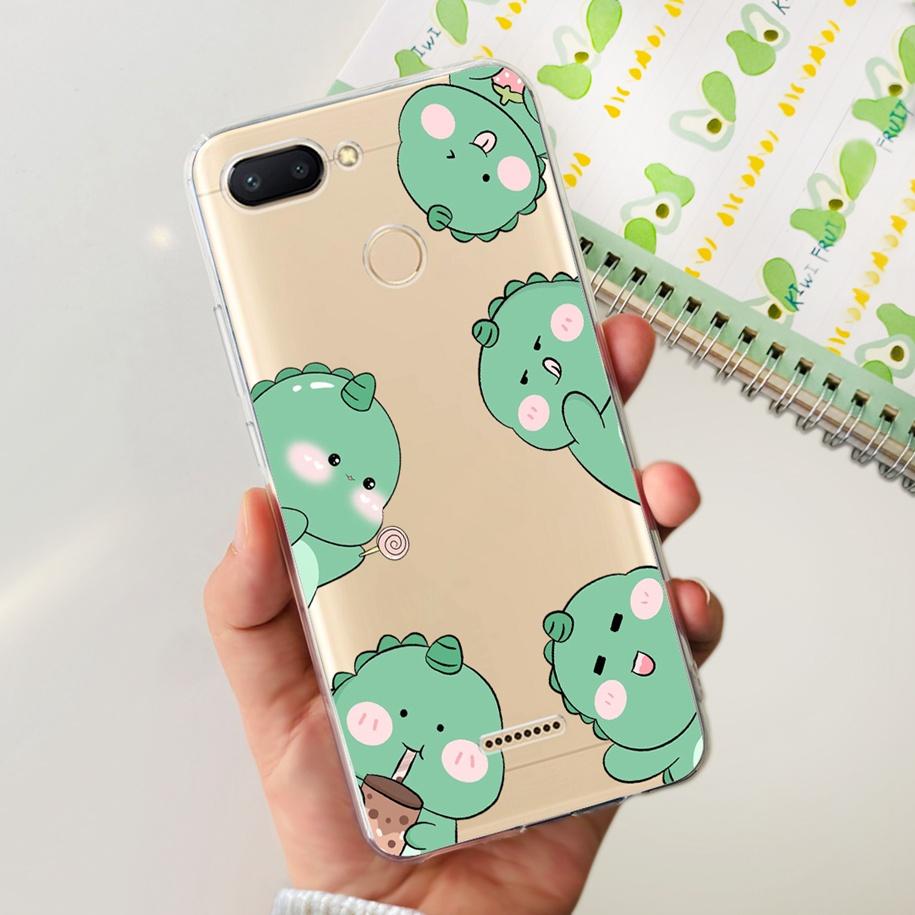 For Cover Xiaomi Redmi 6 Phone Case Fashion Marble Butterfly Soft Silicone Back Cover For Xiomi Redmi 6 6A Redmi6 Redmi6a Fundas