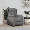 VidaXL Electric Recliner Dark Grey Fabric 3098778