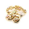 [G7621] - Gold Plated 'Papillon Merveilleux' Pendant