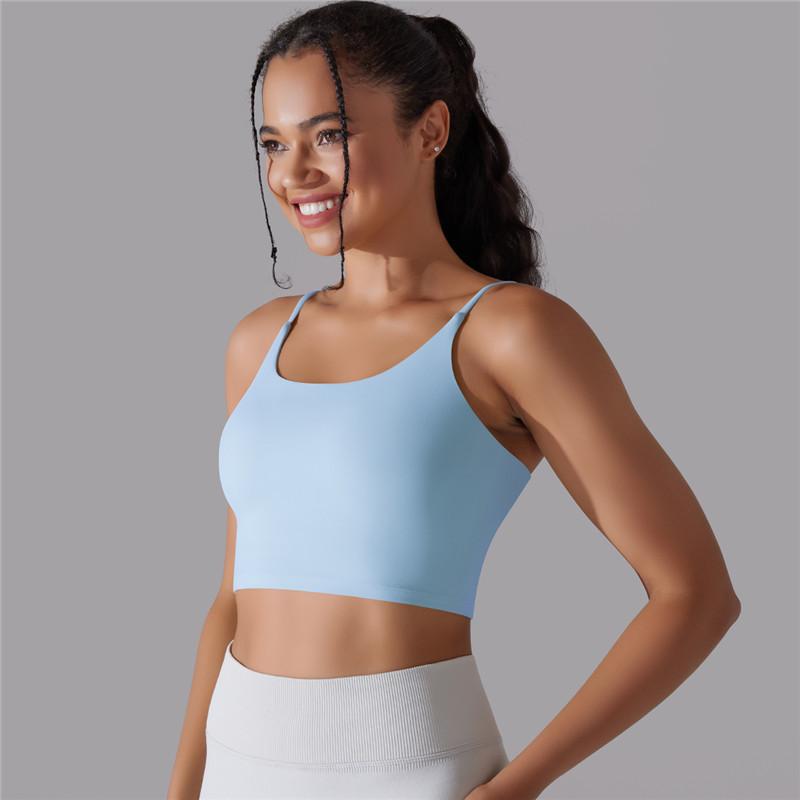 Nessaj Женский высокоэластичный бюстгальтер для бега и фитнеса, противоударный жилет для занятий йогой, спортивный бюстгальтер для спортзала