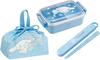Skater Cinnamoroll 25 Big Ribbon Antibacterial Dishwasher Safe Soft Lid Tight Lunch Square Chopsticks and Chopstick Case Lunch Drawstring Cinnamon