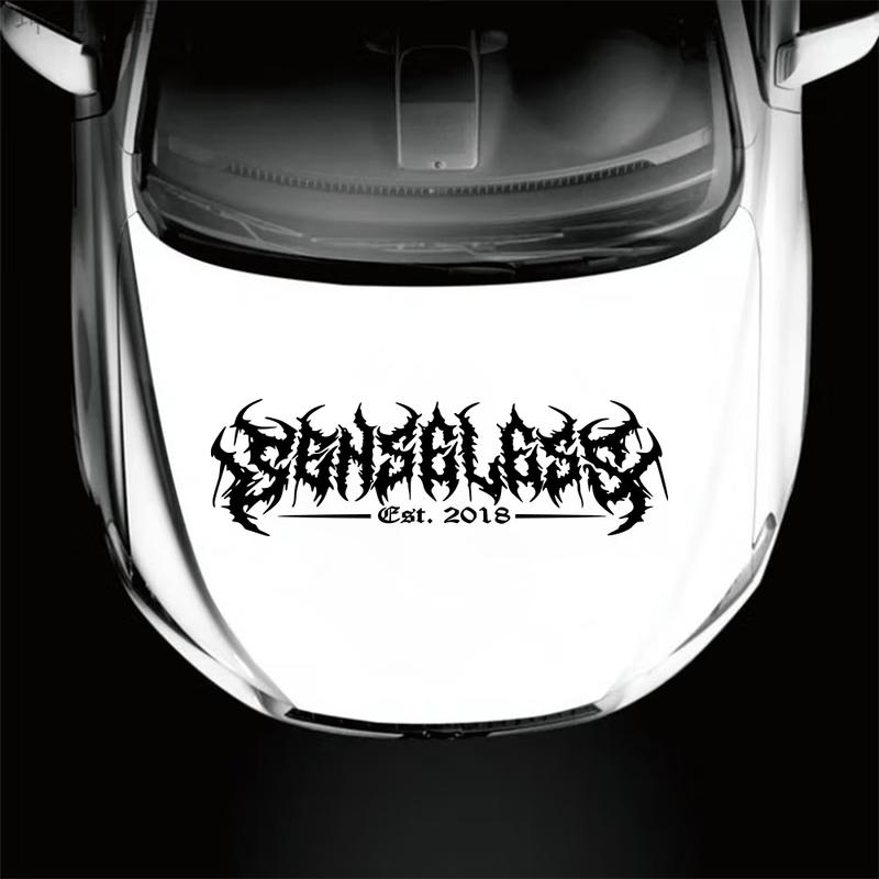Car Window Banner Sticker Senseless Rear Windshield Racing Vinyl Decals Truck Door Waterproof Exterior Graphics Auto Accessories