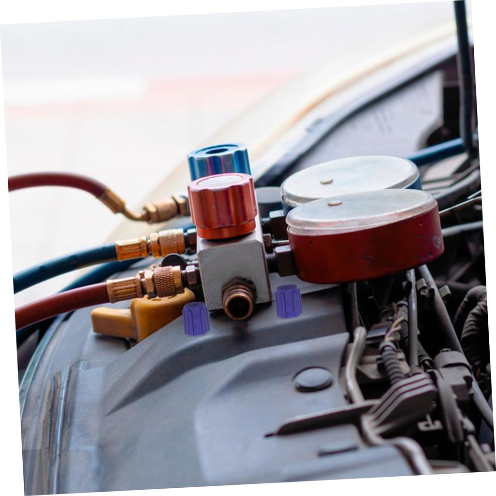 LIFKOME 10 шт. Защитный колпачок для автомобильного кондиционера для высокого давления и низкого давления