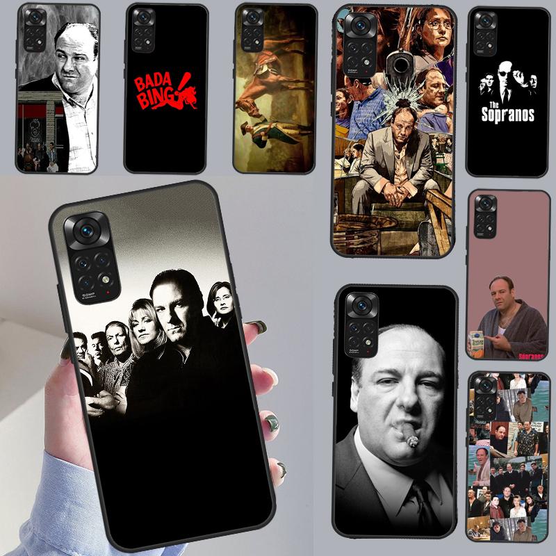 The Sopranos TV Series Case For Redmi Note 11 10 8 9 12 Pro Plus Note 12S 11S 10S 9S Cover For Redmi 12C 9C 10C 10A
