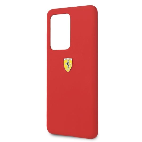 Etui do Samsung Galaxy S20 Ultra Ferrari Twarde Czerwone Silicone