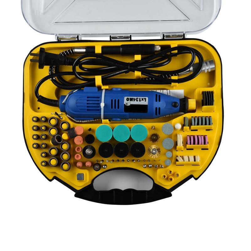 211 шт. Электрический мини-гравировальный станок, мини-ручная дрель, шлифовальный и полировальный станок
