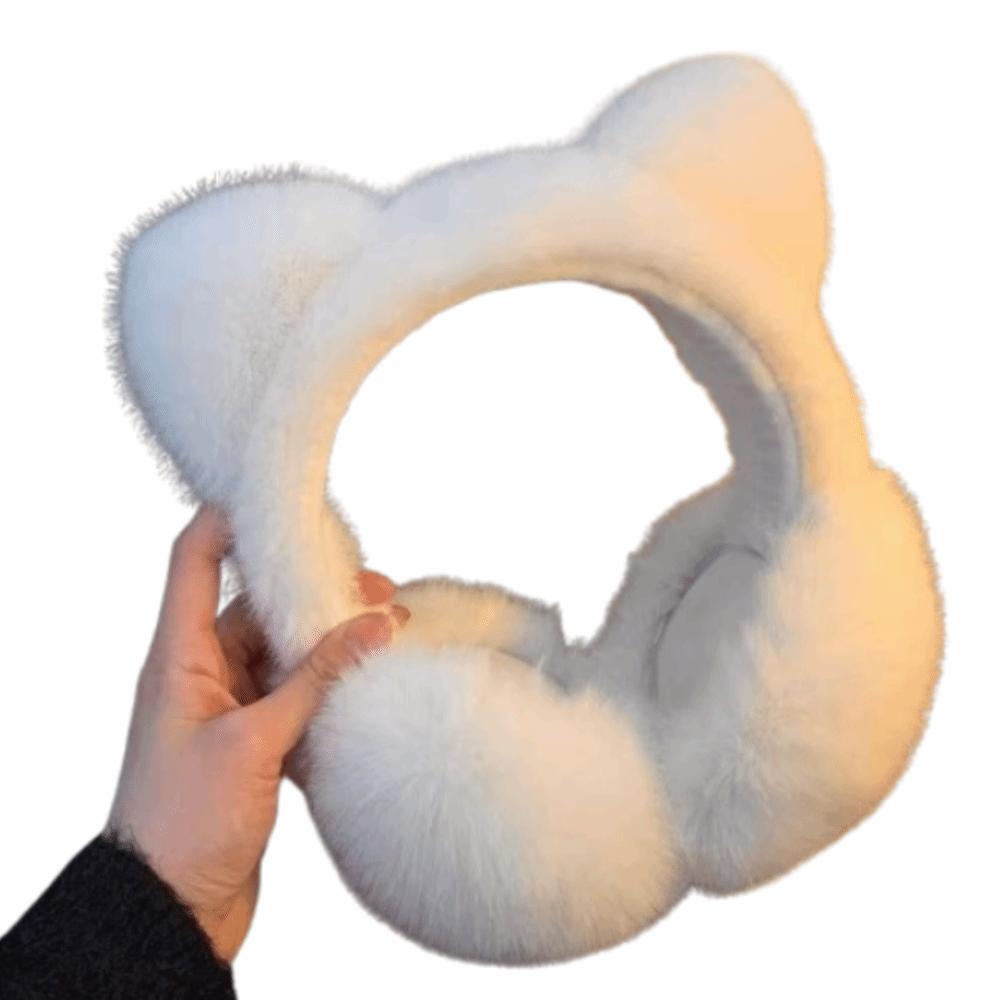 Windproof Cat Earmuffs Foldable Cold-proof Ear Mask Fashion Cute Ear Cover Holiday Gifts
