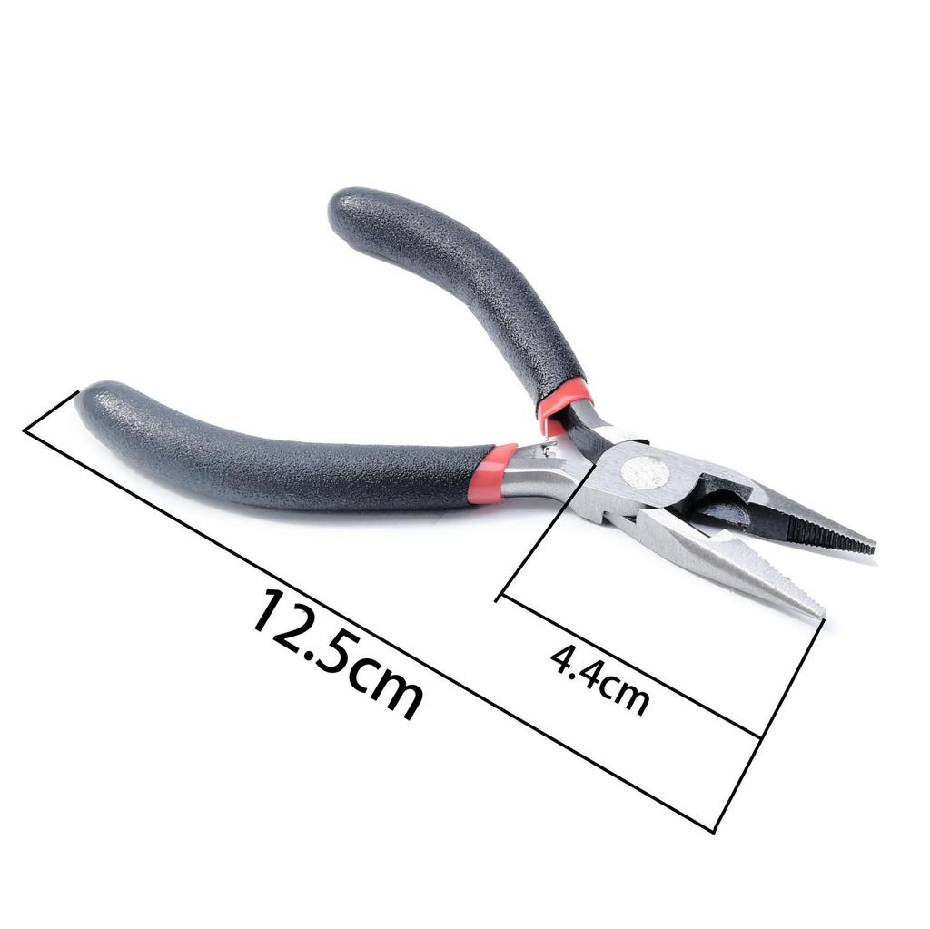 Набор мини-плоскогубцев для ювелирных работ ручной работы: Плоскогубцы с длинными губками, диагональные плоскогубцы, круглогубцы для DIY и ювелирных аксессуаров.