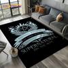 3D SPN Сверхъестественное Знак Дин Сэм Ковер Коврик для Гостиной Спальни Дома Декорация Дивана, Коврик для Игровой Зоны Детей Нескользящий Напольный Коврик