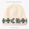 Women's Warm Knitted Wool Hat with Earmuffs for Autumn and Winter - Korean Style, Versatile, Large Head Circumference