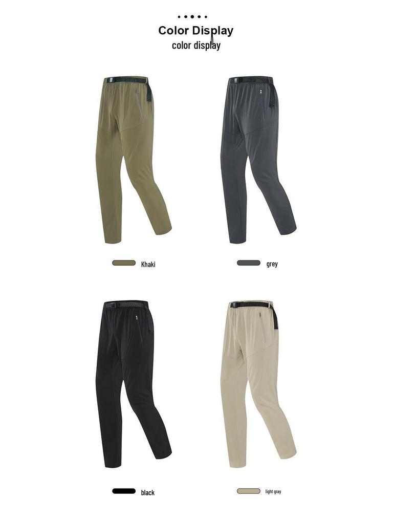 Мужские быстросохнущие брюки для походов на открытом воздухе на весну/лето, отводящие влагу, для ежедневных поездок на работу и занятий спортом