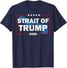 Strait of Trump US Flag Funny Unisex T-Shirt