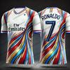 Спортивная футболка Ronaldo №7, специальное издание, дышащая, быстросохнущая, отводящая пот, спортивная майка, комфортный мужской топ