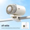 2026 Portable USB Clip-on Fan with Digital Display - Silent, Small, Outdoor, Desktop, Waist, and Umbrella Use
