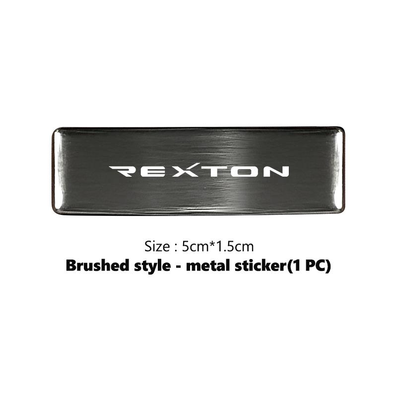 BMB1 Car Body Sticker Badge Auto Styling Decoration Accessories For SsangYong Kyron Actyon Sport Tivoli Torres Korando C300 Musso