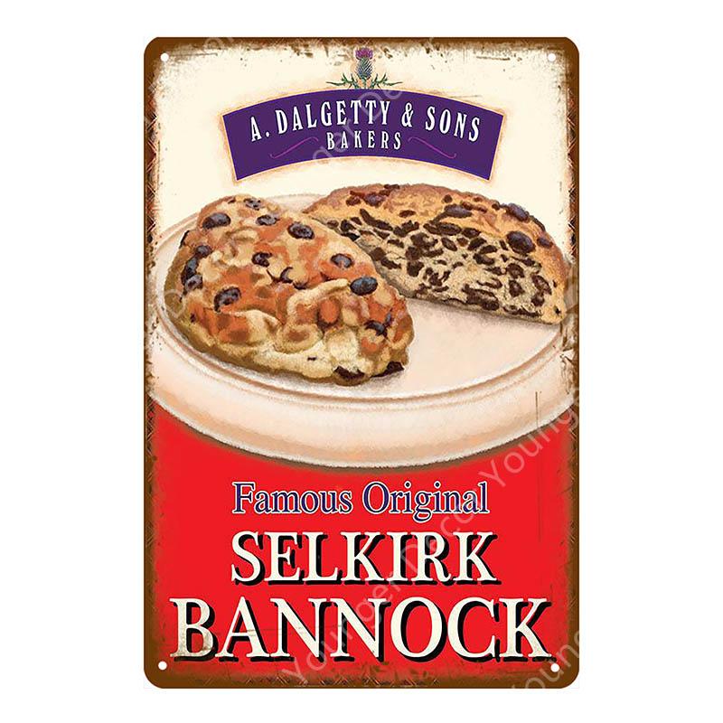 Еда, декор для хлеба, мороженое, молоко, клубника, соленые огурцы, вафли, металлические жестяные вывески, винтажный постер, настенная художественная табличка YI-010