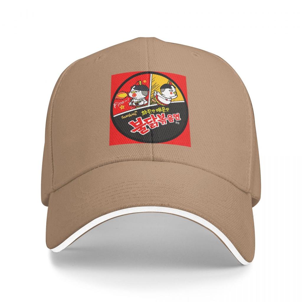 Рамен Buldak со вкусом острого цыпленка Бейсболки Snapback Бейсбольные кепки Дышащие Повседневные Кепки для улицы Унисекс
