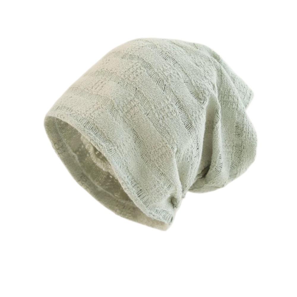Hollow Beanies Hat Breathable Sunscreen Cap Fashion Knitted Hat Apparel Accessories