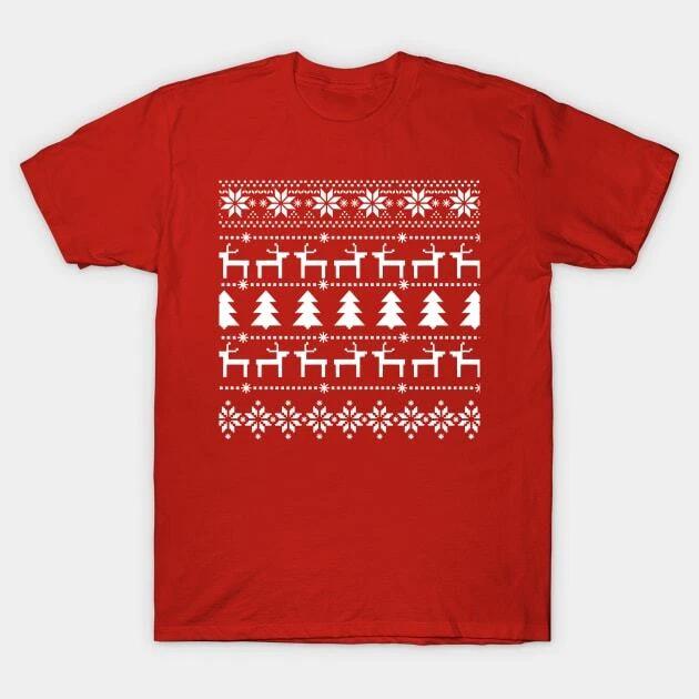 Christmas Jumper Pattern Made in Australia T-Shirt