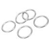 5 шт. Сварное О-кольцо из нержавеющей стали морского класса круглое кольцо для парусного спорта дайвинга багажа 4x30 мм