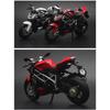 1/12 DUCATI Streetfighter V4 Карбоновый Красный Литой Игрушечный Транспорт Коллекционные Хобби Модель Мотоцикла Игрушки Детские Подарки на День Рождения