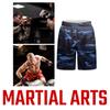 MMA Muay Thai Kickboxing Boxing Shorts Camouflage Sports Unisex Men Women Fitness Training Quick Dry Print Elastic Belt Gym Fitness Training