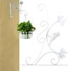 Vintage Wall Hanging Hook Garden Planter Hooks Flower Basket Bracket Metal Plant Bracket