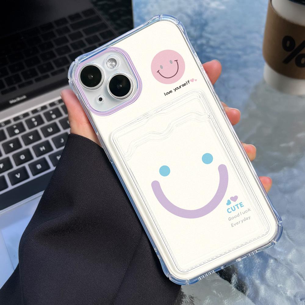 Чехол-картхолдер для iPhone 17 16 15 Pro Max 17 16 15 Pro для Samsung S25 S24 S23 S22 Ultra S21 S20 FE A05s A25 A35 A55 для Xiaomi Redmi Note 12