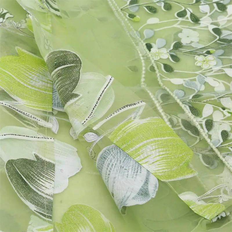 1 панель Современные тюлевые шторы для спальни, короткие кухонные оконные шторы, прозрачные панельные шторы