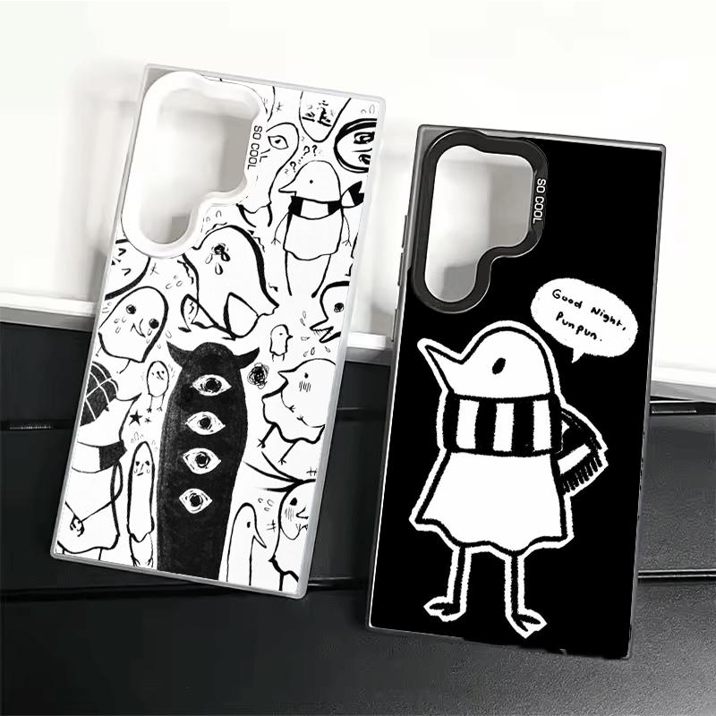 Oyasumi Punpun Anime Soft Phone Case for Samsung Galaxy S24 S25 FE S26 Edge S23 Ultra S22 Plus S21 + Shockproof Cover Back Shell