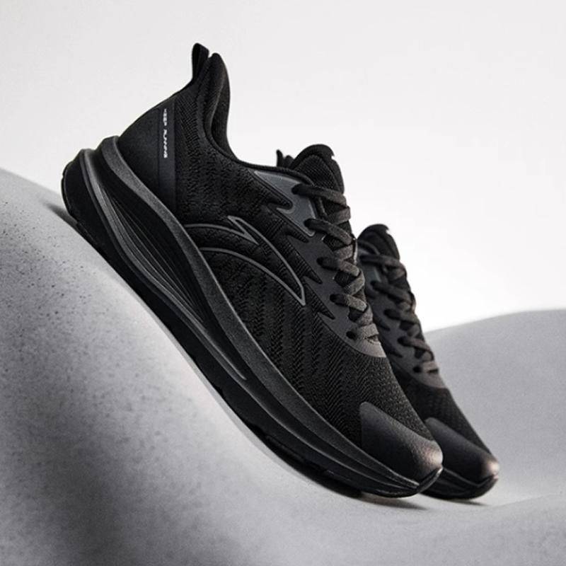 Новые кроссовки для бега Anta Cloud Journey с низким верхом, противоскользящие, износостойкие, мужские, черные 112345538-8