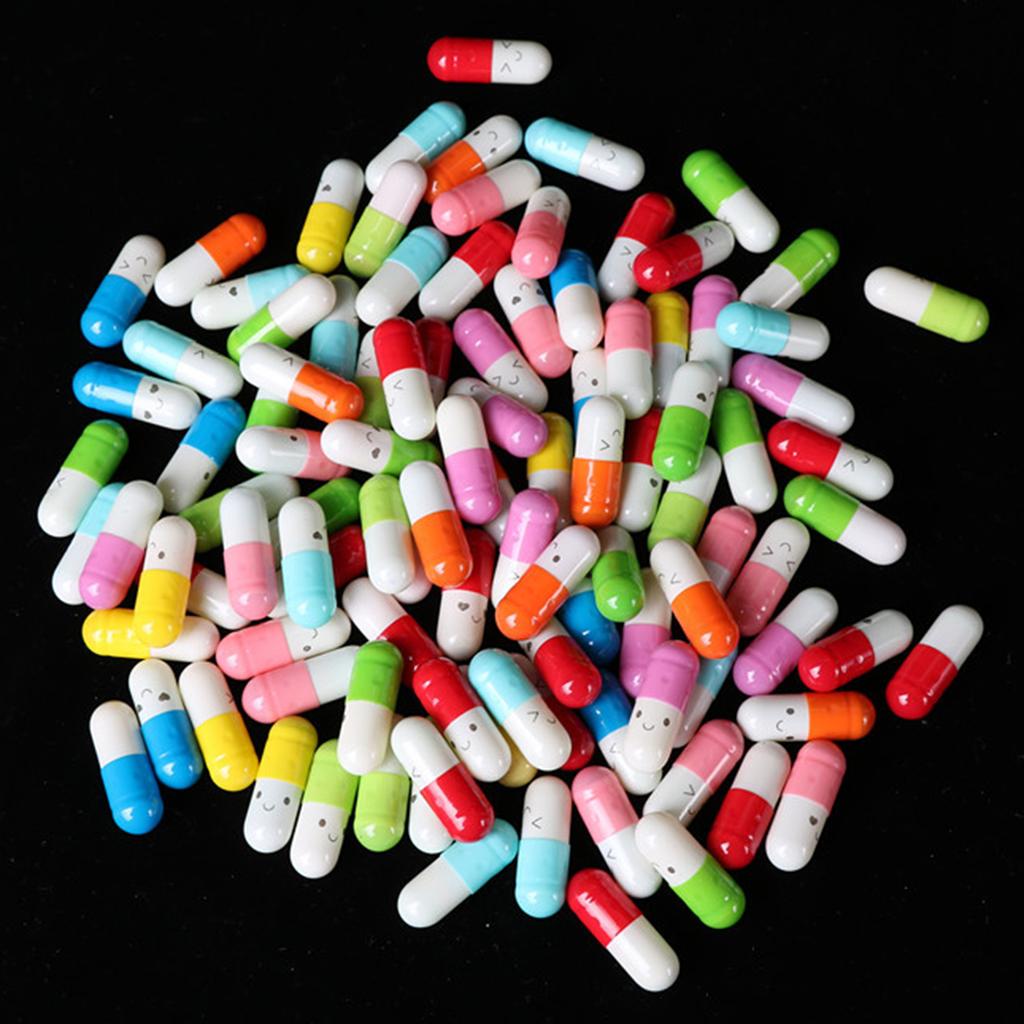 Capsules Letters Message Bottle with 100 Capsules DIY Letter Message Love Letter Capsules Note Bottle Couples Anniversary Birthday Gift