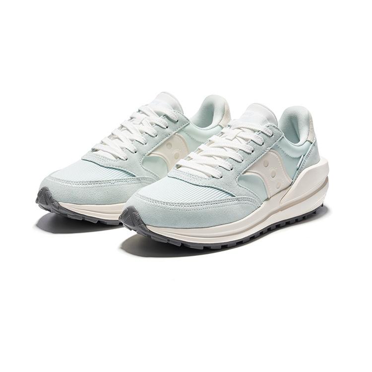 Saucony JAZZ RENEW Cushioning, Wear Resistant Low top Casual Shoes Unisex Light Blue S79040-9