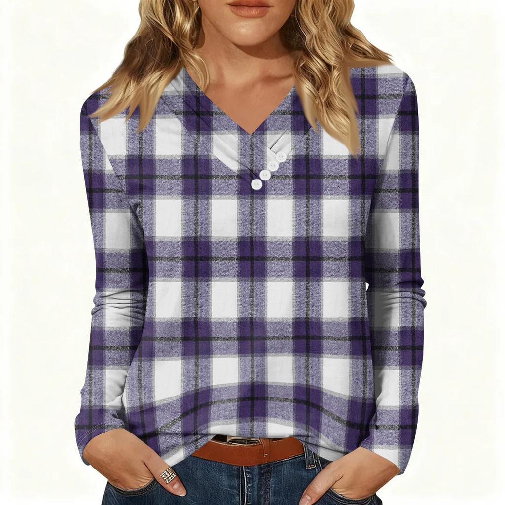 Womens Sweaters V-neck Long Sleeve Shirts Fall Outfits Fashion Winter Clothing Side Slit