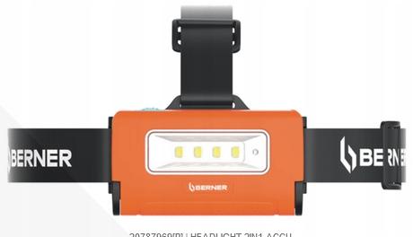 Berner Led Usb Work Headlamp 250 Lm Ip65