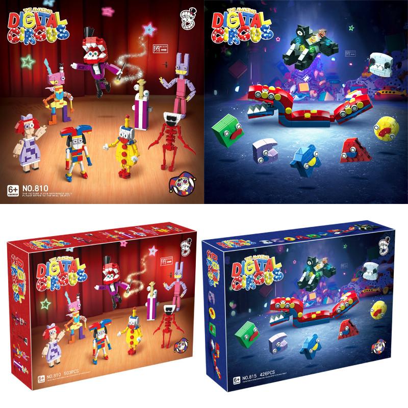 Захватывающий новый набор игрушек-конструкторов Jax Animation Circus для детей, от 400 до 800 деталей