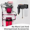 Pressure Washer Gun Holder Wall Mounted Foam Cannon Holder Storage Rack for Foam Cannon, Pressure