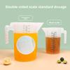 Thickened Plastic Measuring Cup with Scale, Graduated Cup, Measuring Cup, Beaker, Measuring Cylinder, Graduated Plastic Cup
