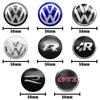 VEMZG1 Для VW VOLKSWAGEN Новые 4 шт. 56 мм 60 мм 65 мм Наклейка на центральную часть колеса автомобиля Наклейка на ступицу Для Volkswagen VW Golf6 Polo Passat Tiguan Bettle B