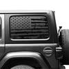 2 шт. Накладка-стикер на заднее стекло с флагом США для Jeep Wrangler JL 4 двери 2018-21