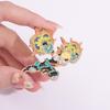 Unique Anime Character Style Brooch Metal Pin Featuring Cool Ninja Design Perfect For Bags