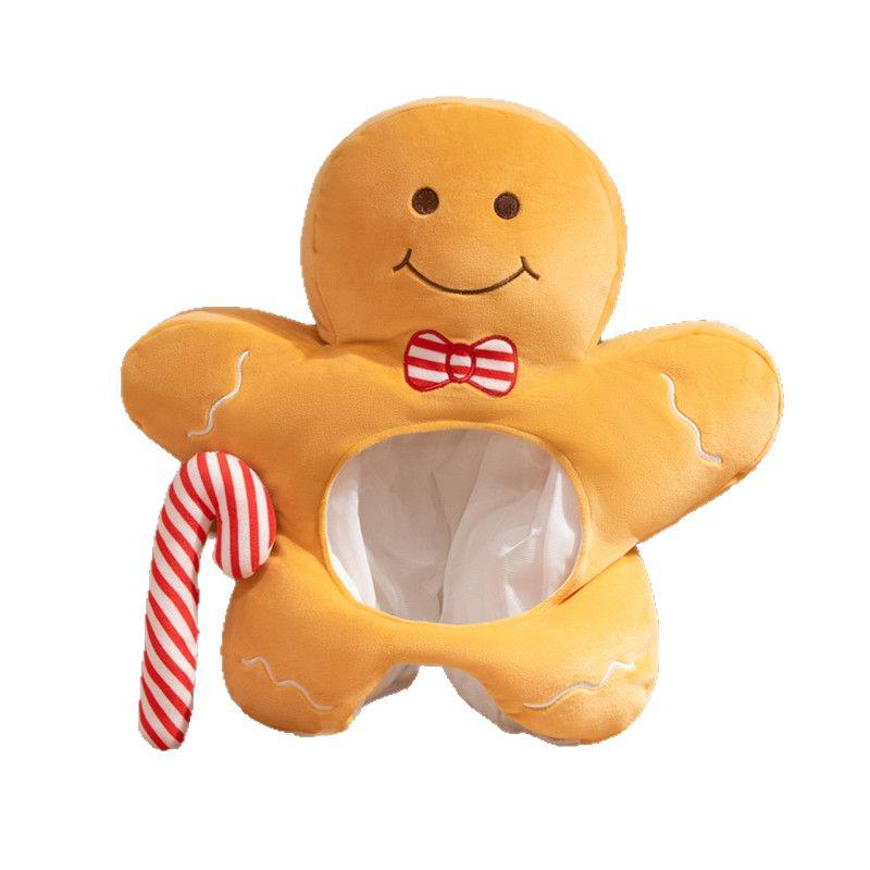 Рождественская плюшевая шляпа в виде пряничного человечка – Мультяжный фото- и сценический реквизит