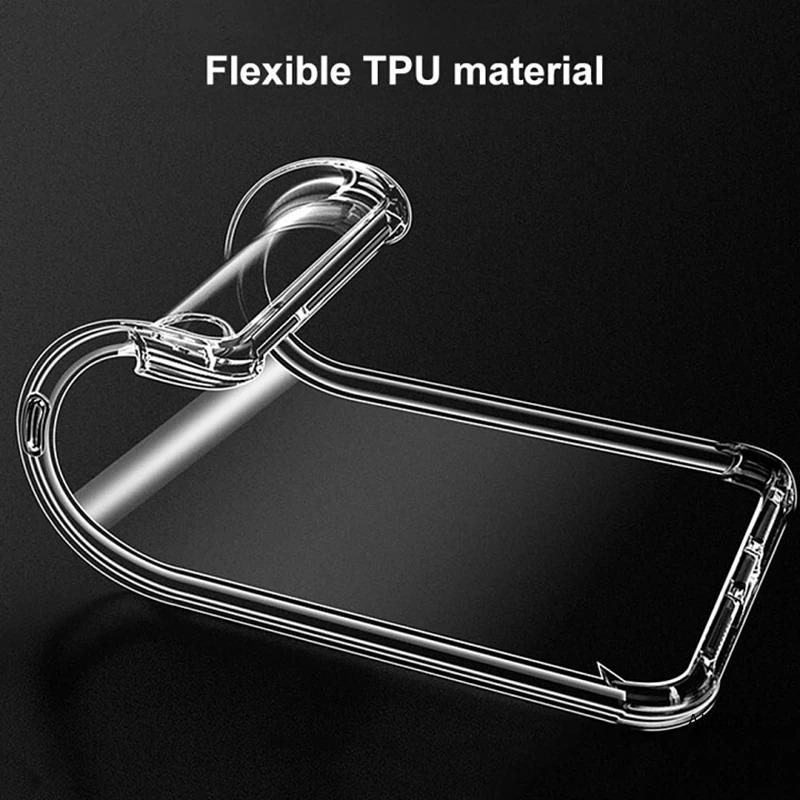 Прозрачный чехол для Nubia Red Magic 11 Pro Plus Чехол TPU Прозрачный Противоударный Защитный чехол для телефона Fundas Capa Coque