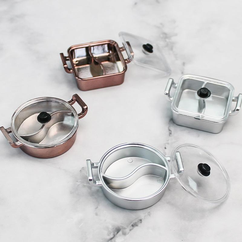 Кукольный домик Мини-Горшок Обеденная Тарелка Китайская Кухня Кастрюля Кухонная Посуда Модные Аксессуары Для Кукольного Дома Мебель Игрушки