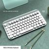 Y-FRUITFUL WI9 Wireless Color-block Keyboard & Mouse Set