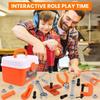 Tool Set Toy for Kids 39/42 PCS Pretend Play Toddler Construction Toy, Includes Toy Sets, Gift for 2 -13 Years Old Boys Girls