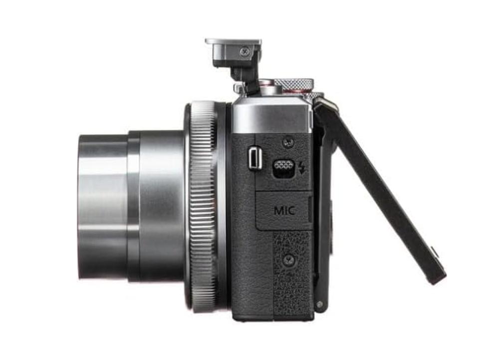Компактная цифровая камера Canon PowerShot G7 X Mark III с оптическим зумом (Серебряный) 1,0-дюймовый сенсор, объектив F1.8, 4,2x
