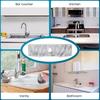 Kitchen Sink Splash Guard Durable Easy Installation Silicone Faucet Handle Tray for Clean Organized Kitchen