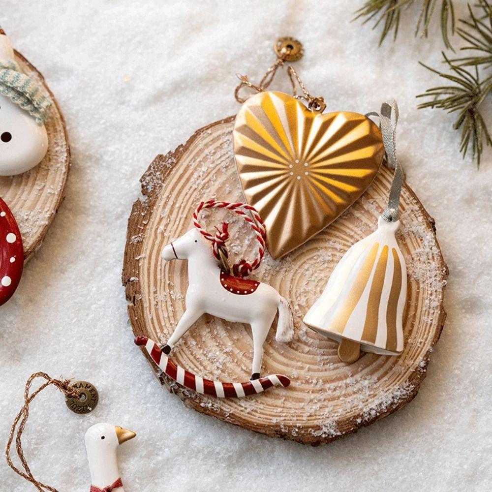 Iron Art Christmas Hanging Decoration Nordic Xmas Tree Ornament NEW Embellishment Festival