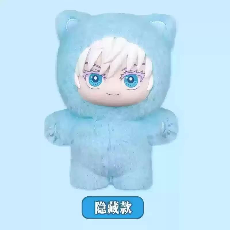 Новый горячий Оригинальный Eaki Jujutsu Kaisen Сезон 2 Кошачий парк Вечеринка Годжо Сатору Плюшевая кукла в коробке Сумка Подвеска Модель Коллекция Подарки Игрушки